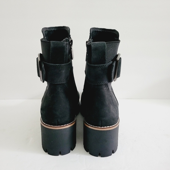 NEW Blondo Dagger Waterproof Suede Bootie in Black Size 7.5 - Picture 5 of 7